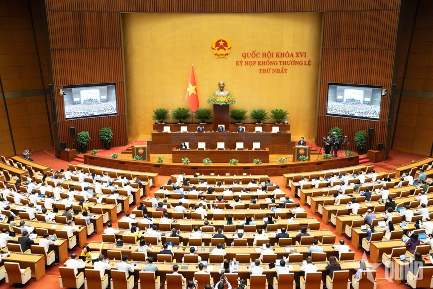 Hôm nay, Quốc hội thảo luận về việc thành lập thành phố Quảng Ninh, thành phố Bắc Ninh